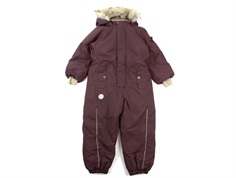 Wheat snowsuit Moe eggplant